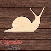 Snail 005 Shape Cutout in Wood, Acrylic or Acrylic Mirror - Signature Cutouts