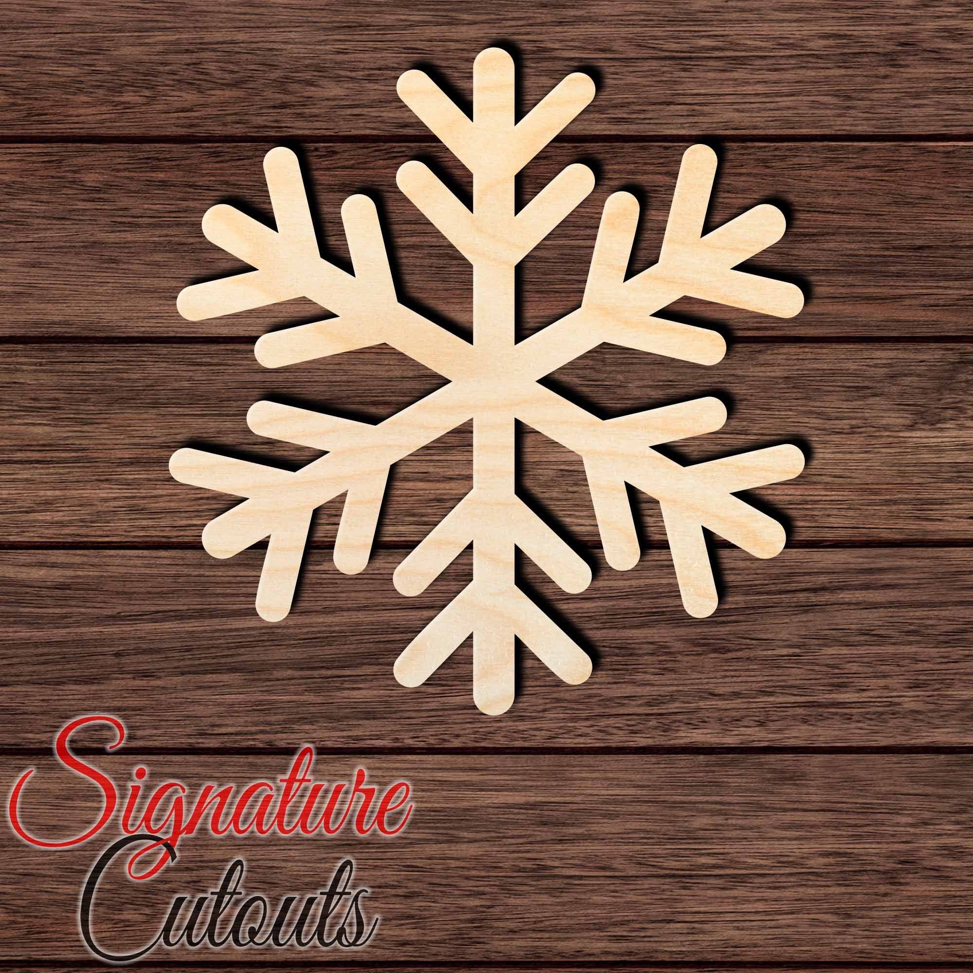 Snowflake 001 Shape Cutout – Signature Custom Works