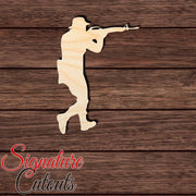 Soldier 011 Shape Cutout in Wood, Acrylic or Acrylic Mirror - Signature Cutouts