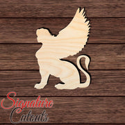 Sphinx 001 Shape Cutout in Wood, Acrylic or Acrylic Mirror - Signature Cutouts