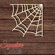 Spider Web 001 Shape Cutout in Wood, Acrylic or Acrylic Mirror - Signature Cutouts