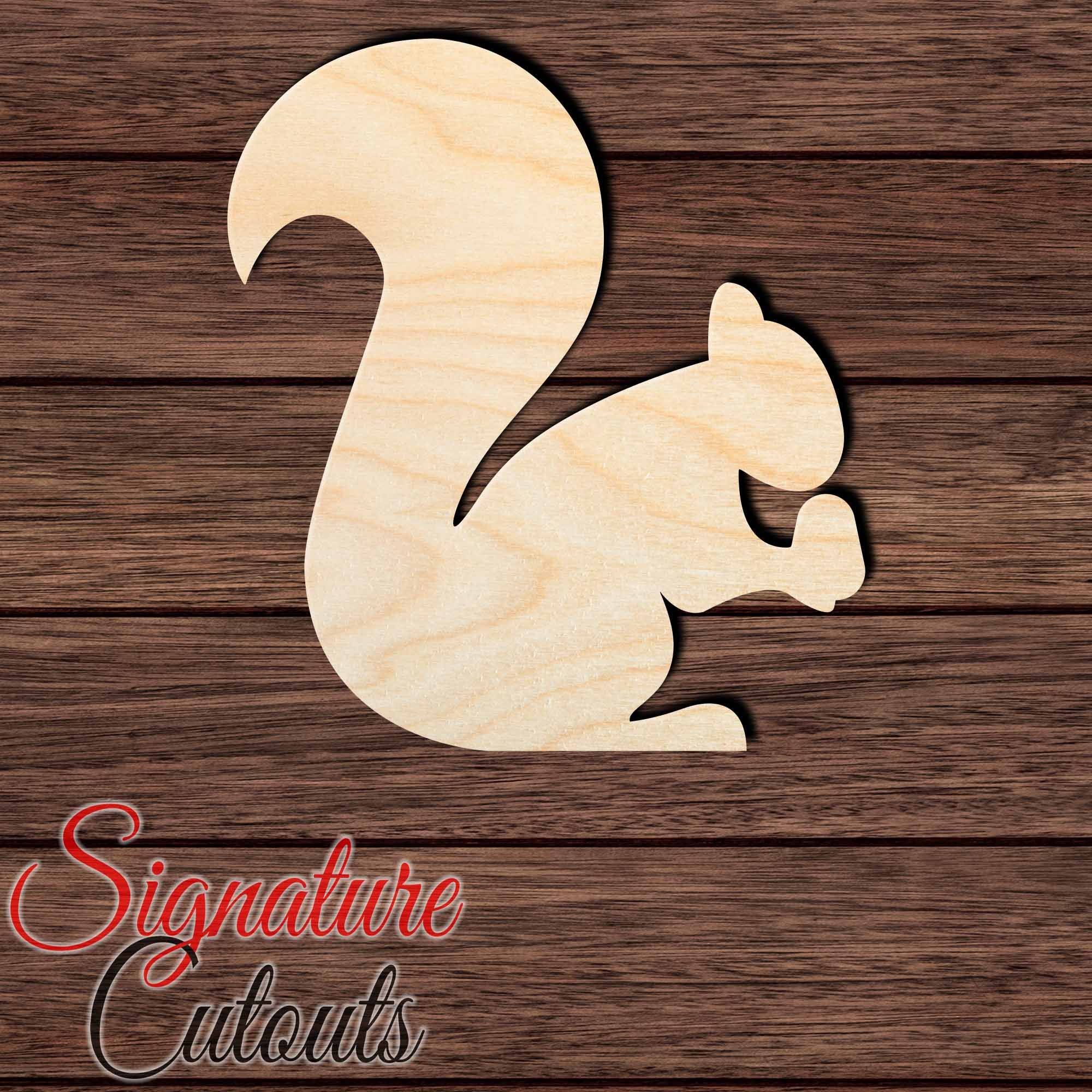Squirrel 005 Shape Cutout – Signature Custom Works