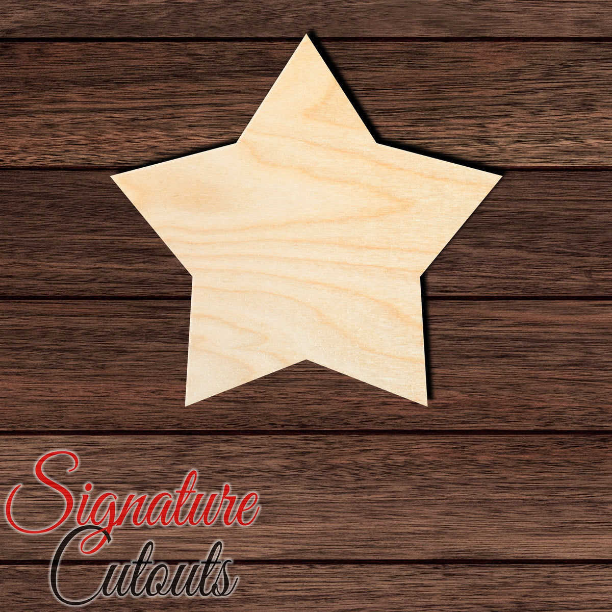 Star004 Star 004 Shape Cutout – Signature Cutouts