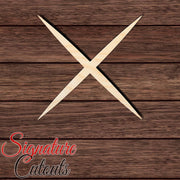 Star 017 Shape Cutout in Wood, Acrylic or Acrylic Mirror - Signature Cutouts
