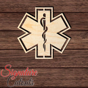 Star of Life 002 - Shape Cutout - Signature Cutouts