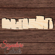 Stonehenge Shape Cutout in Wood, Acrylic or Acrylic Mirror - Signature Cutouts