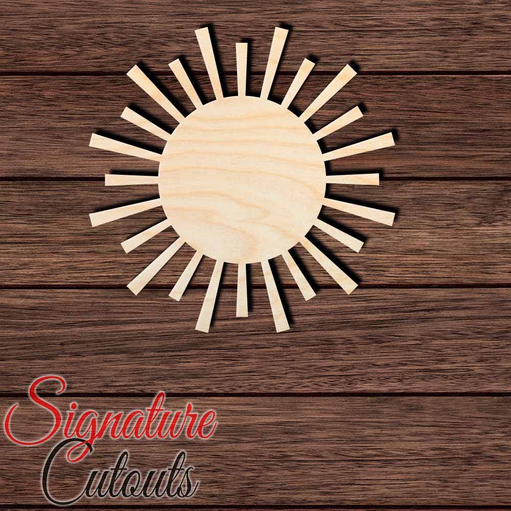 Sun 007 Shape Cutout - Signature Cutouts
