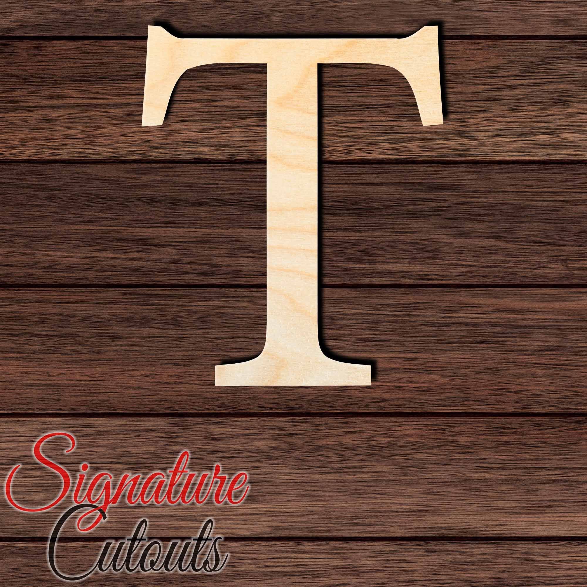 Tau Shape Cutout - Signature Cutouts