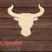 Taurus 003 Shape Cutout in Wood, Acrylic or Acrylic Mirror - Signature Cutouts