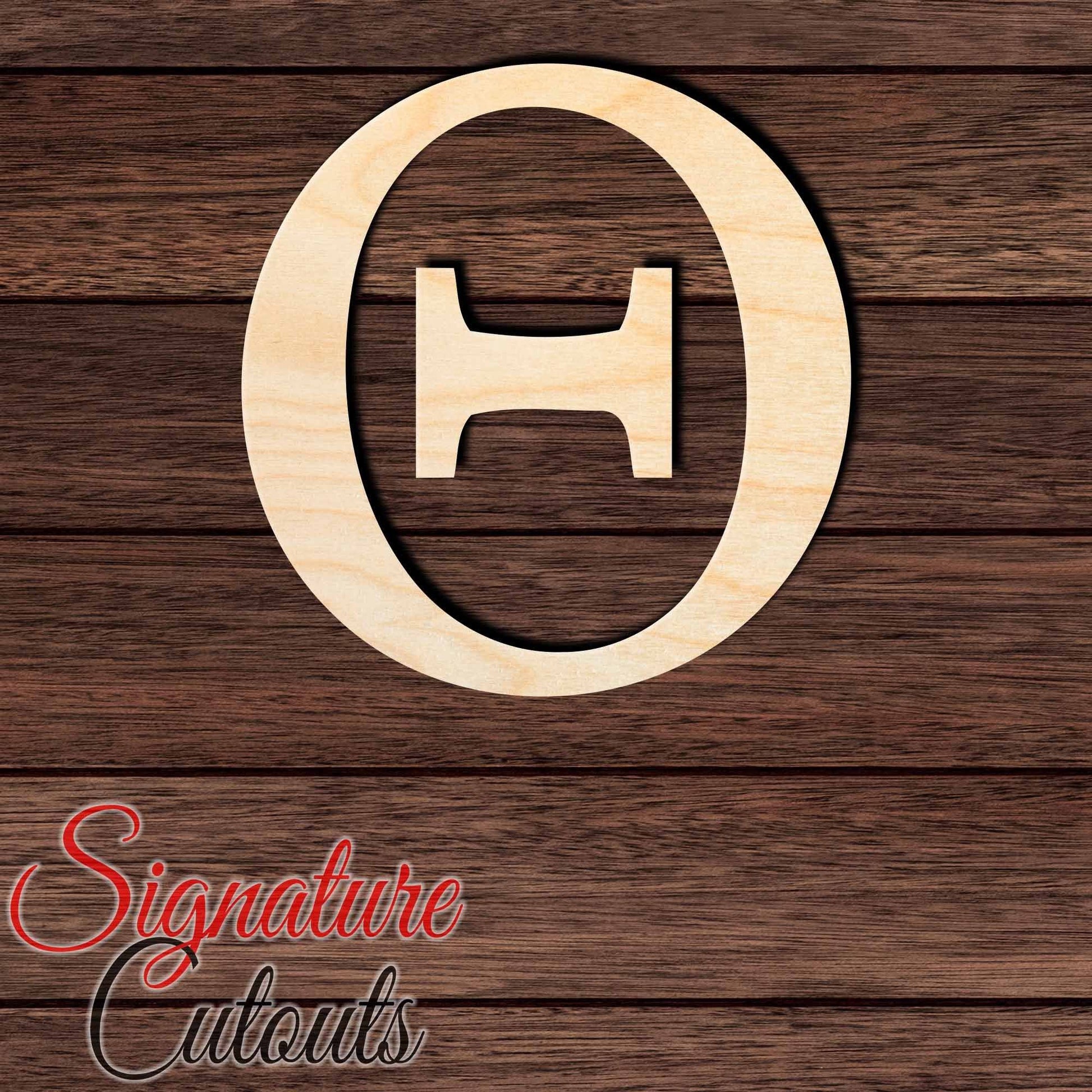 Theta Shape Cutout - Signature Cutouts