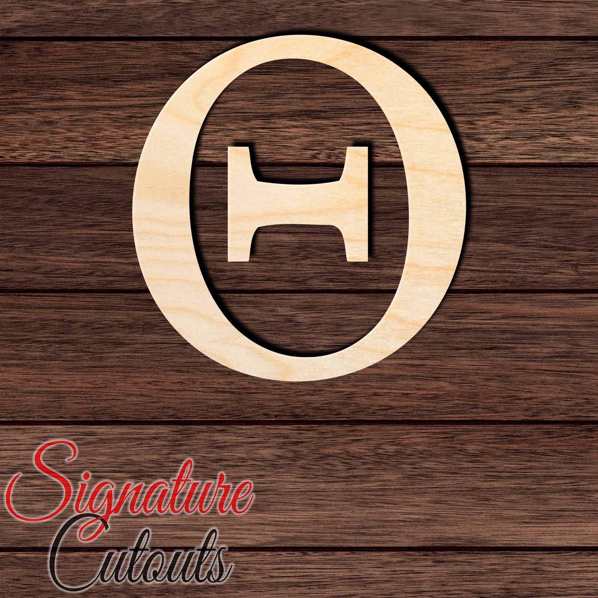 Theta Shape Cutout - Signature Cutouts