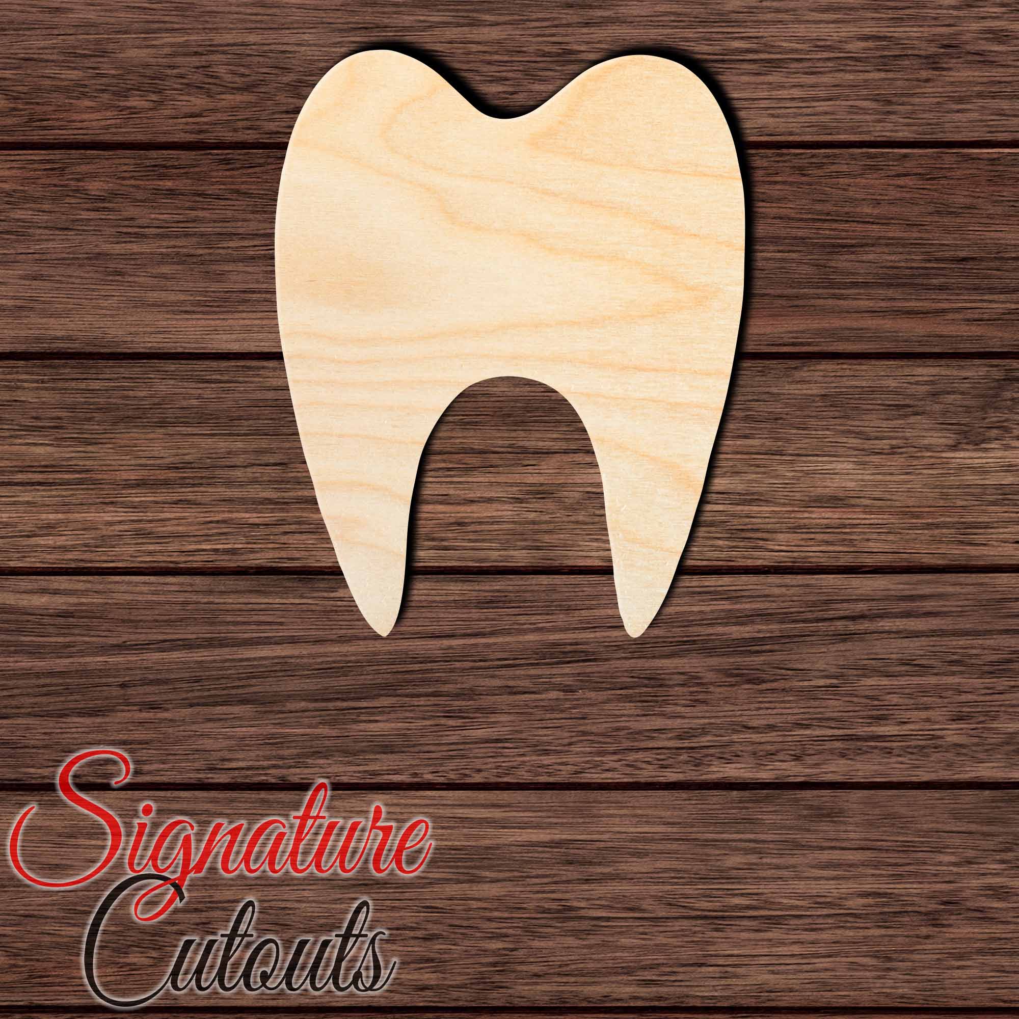 Tooth 003 Shape Cutout – Signature Custom Works