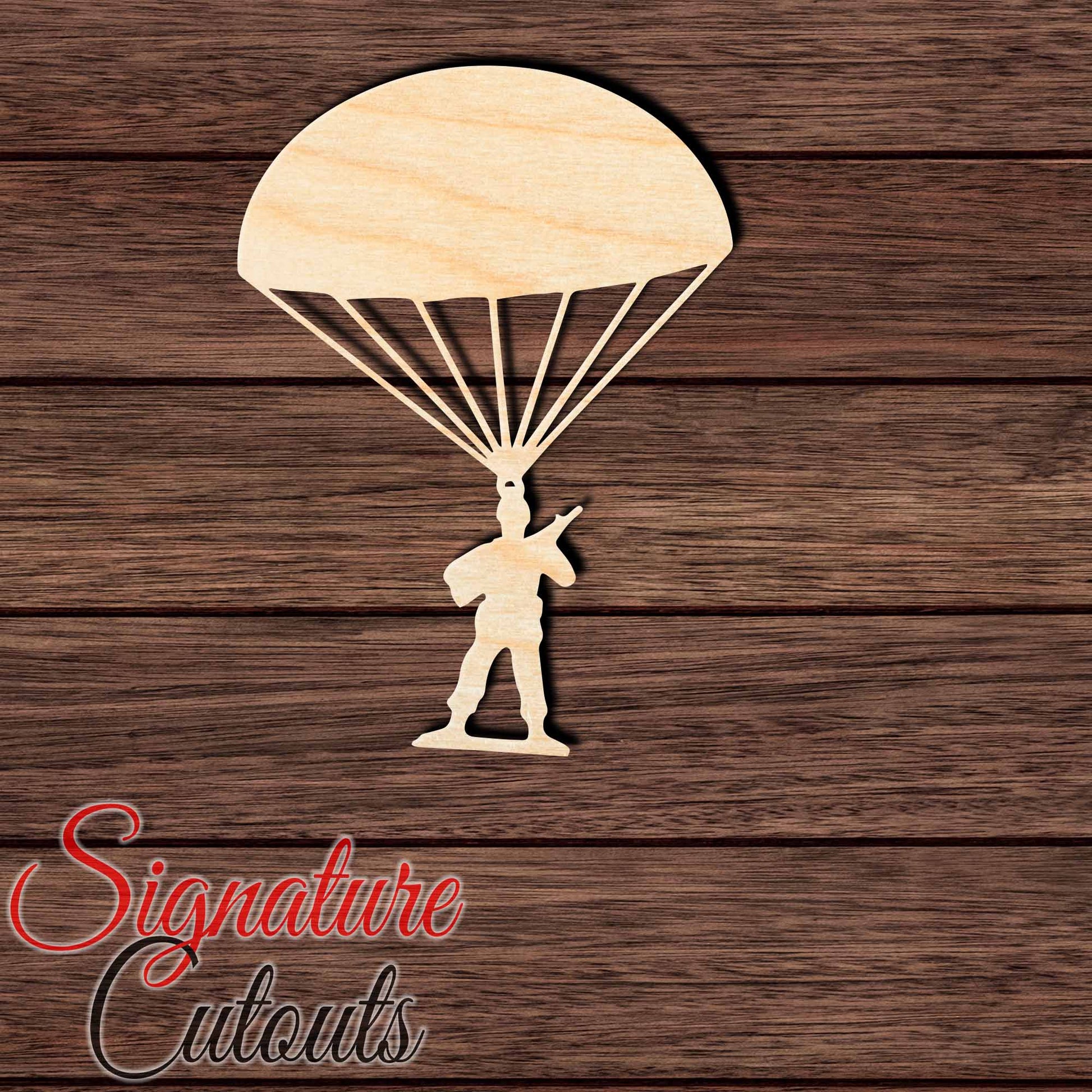 Toy Soldier 013 Shape Cutout in Wood, Acrylic or Acrylic Mirror - Signature Cutouts