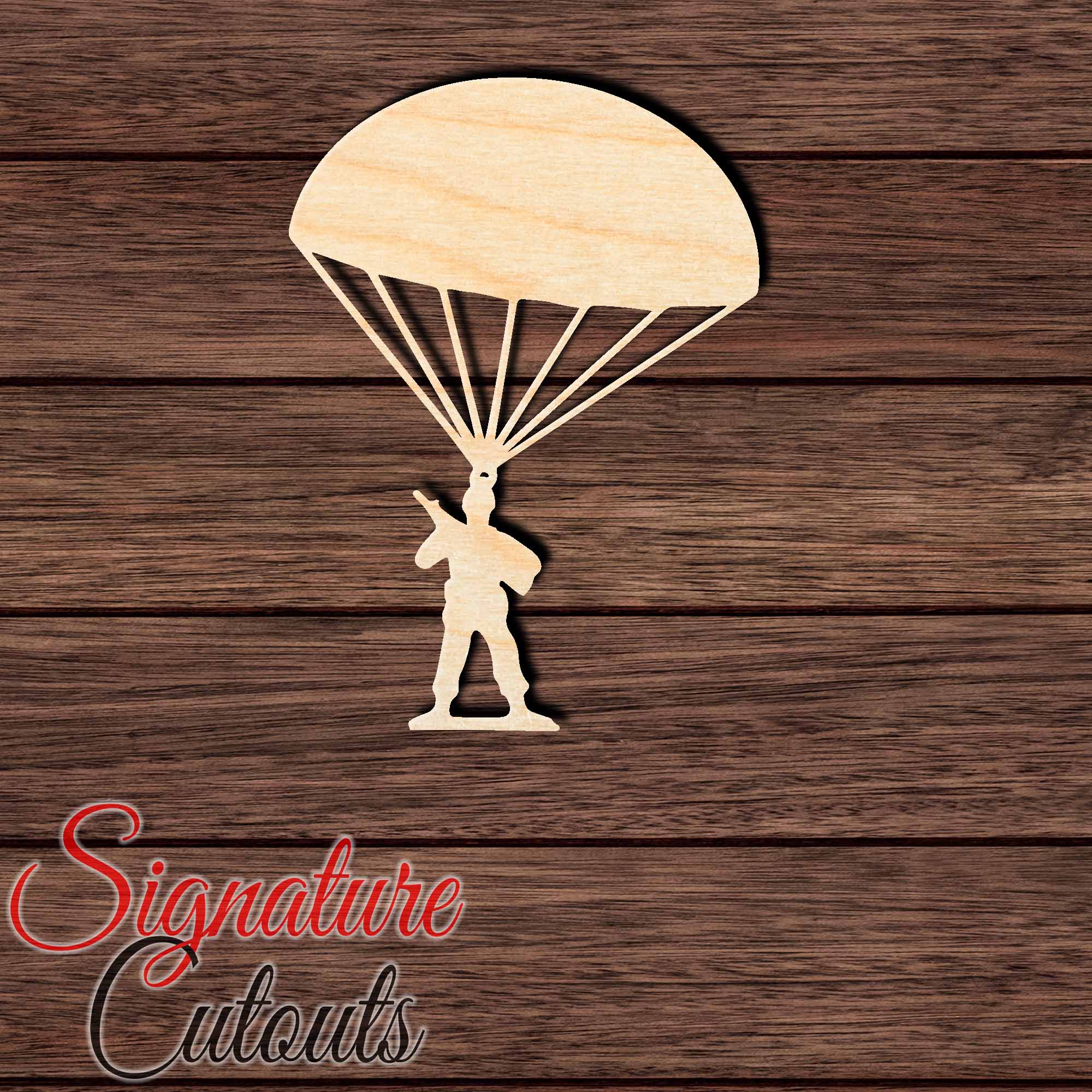 Toy Soldier 014 Shape Cutout in Wood, Acrylic or Acrylic Mirror - Signature Cutouts