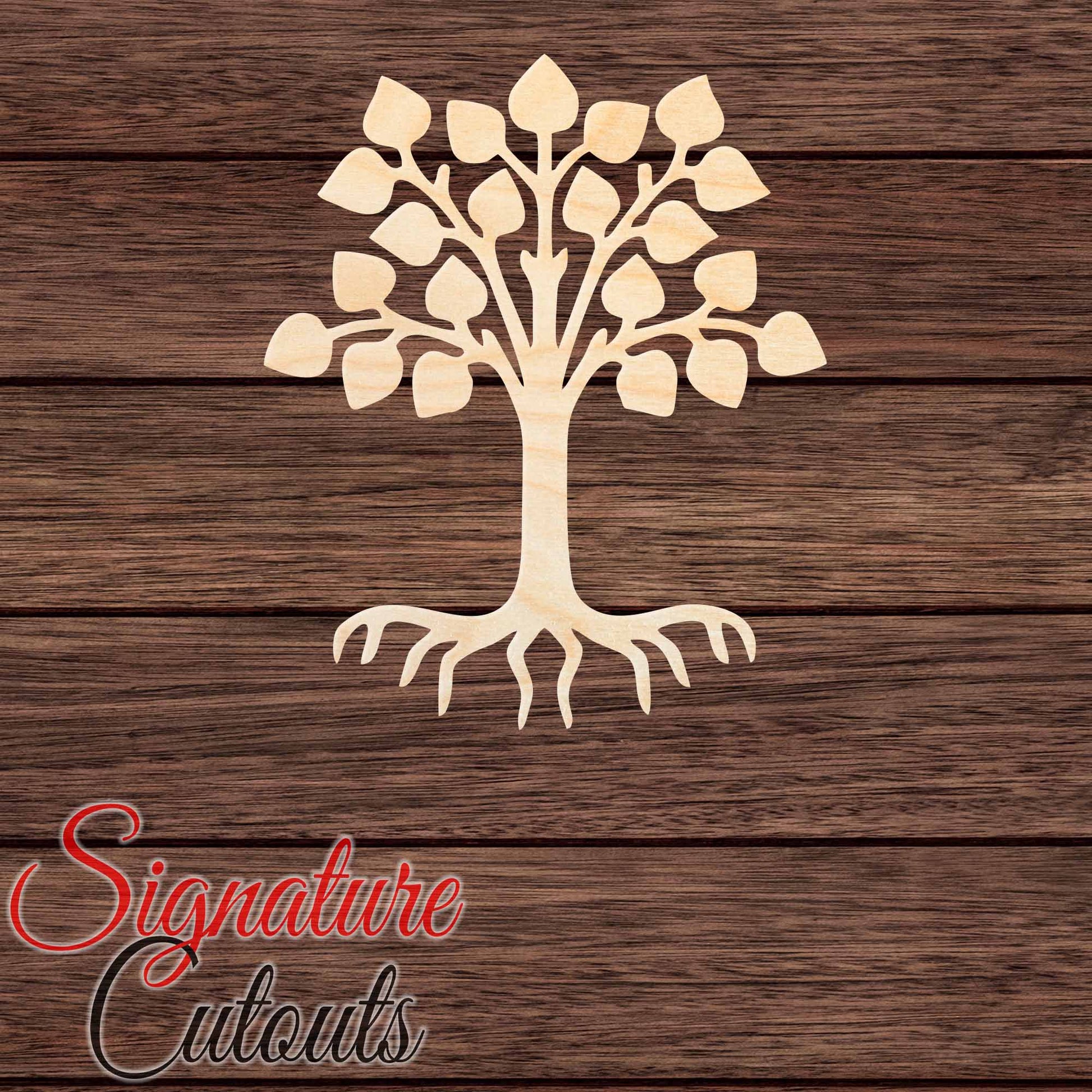 Tree 010 Shape Cutout - Signature Cutouts