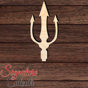 Trident 005 Shape Cutout in Wood, Acrylic or Acrylic Mirror - Signature Cutouts