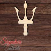 Trident 012 Shape Cutout in Wood, Acrylic or Acrylic Mirror - Signature Cutouts