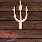 Trident 014 Shape Cutout in Wood, Acrylic or Acrylic Mirror - Signature Cutouts