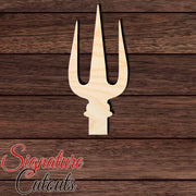 Trident 020 Shape Cutout in Wood, Acrylic or Acrylic Mirror - Signature Cutouts