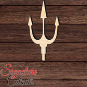 Trident 022 Shape Cutout in Wood, Acrylic or Acrylic Mirror - Signature Cutouts