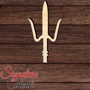 Trident 023 Shape Cutout in Wood, Acrylic or Acrylic Mirror - Signature Cutouts