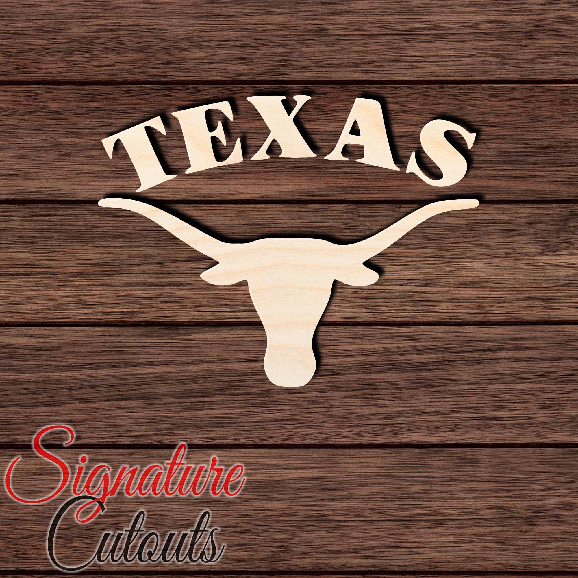 UT Texas Logo Shape Cutout – Signature Custom Works