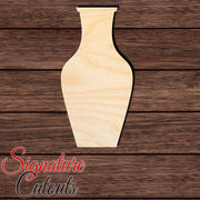 Vase 005 Shape Cutout in Wood, Acrylic or Acrylic Mirror - Signature Cutouts