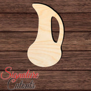 Vase 010 Shape Cutout in Wood, Acrylic or Acrylic Mirror - Signature Cutouts