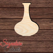 Vase 016 Shape Cutout in Wood, Acrylic or Acrylic Mirror - Signature Cutouts