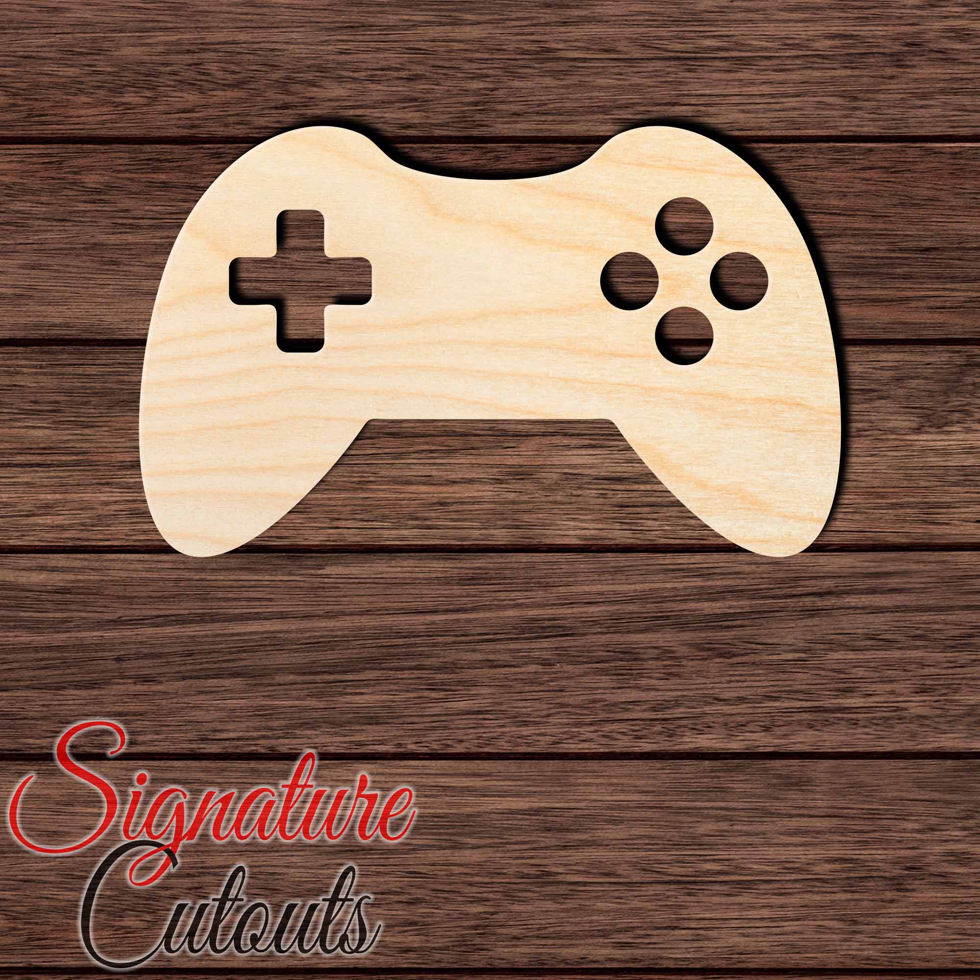 Video Game Controller 001 Shape Cutout – Signature Custom Works