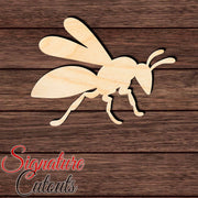 Wasp 001 Shape Cutout in Wood, Acrylic or Acrylic Mirror - Signature Cutouts