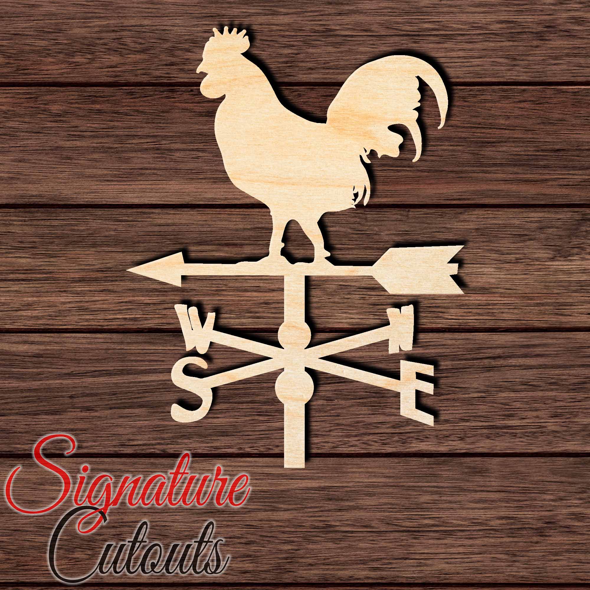 Weather Vane 001 Shape Cutout - Signature Cutouts