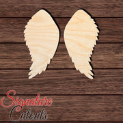 Wings 003 Shape Cutout in Wood, Acrylic or Acrylic Mirror - Signature Cutouts