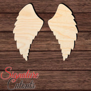 Wings 009 Shape Cutout in Wood, Acrylic or Acrylic Mirror - Signature Cutouts
