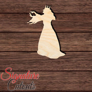 Witch 001 Shape Cutout in Wood, Acrylic or Acrylic Mirror - Signature Cutouts