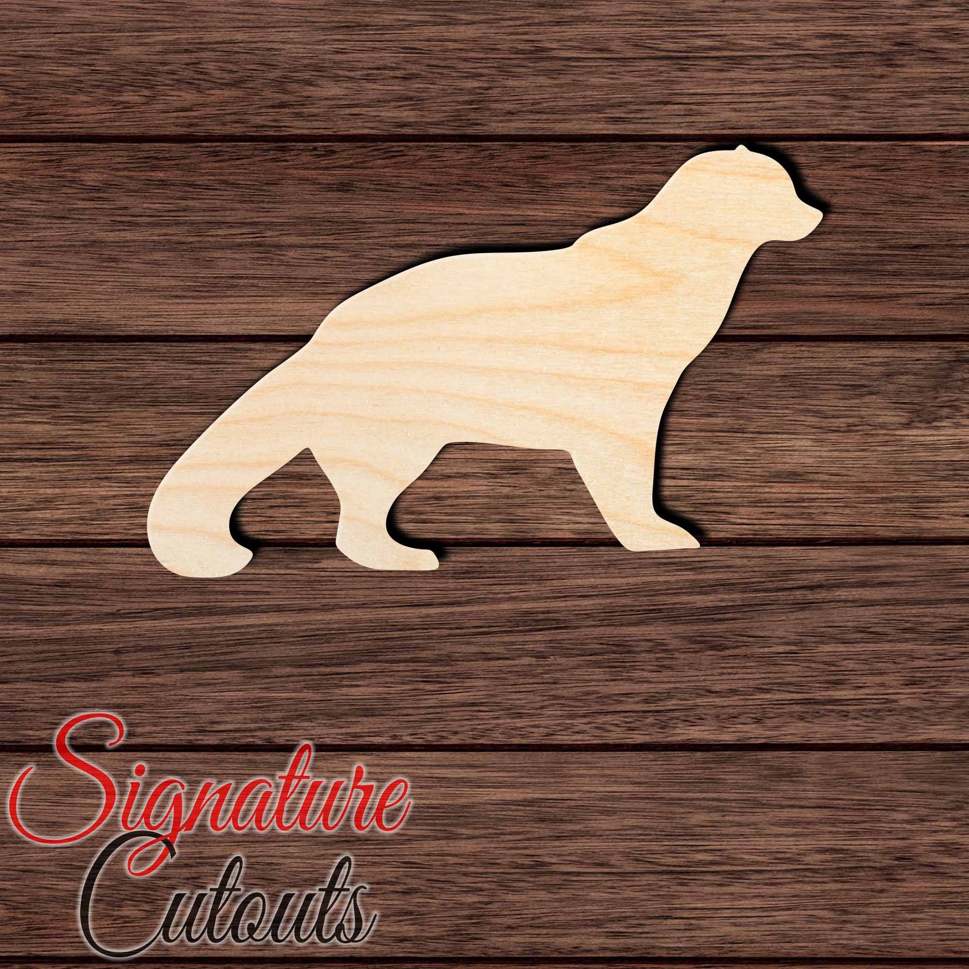 Wolverine 002 Shape Cutout in Wood, Acrylic or Acrylic Mirror Craft Shapes & Bases Signature Cutouts 