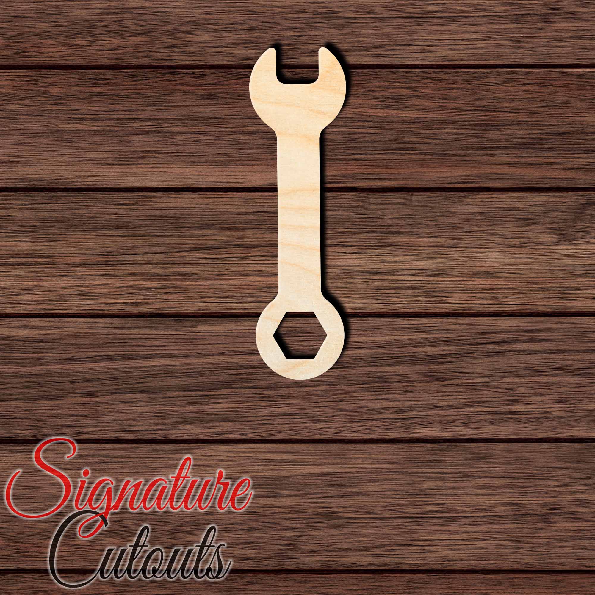 Wrench 001 Shape Cutout - Signature Cutouts