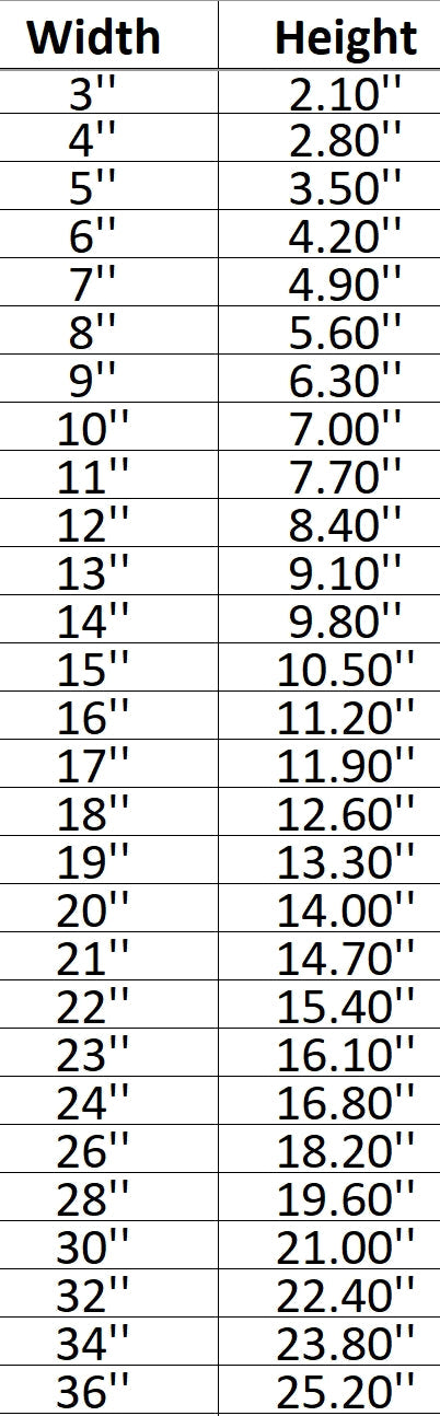 Yak 001 Shape Cutout in Wood, Acrylic or Acrylic Mirror - Signature Cutouts