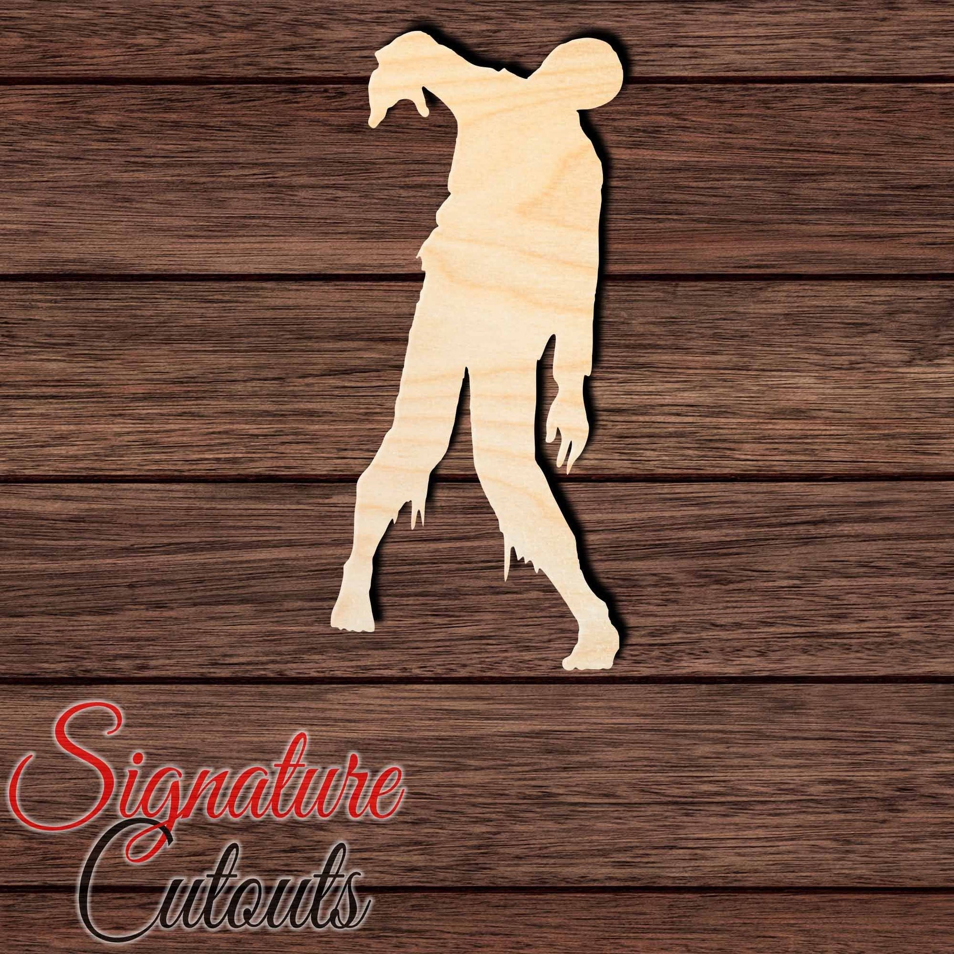 Zombie 002 Shape Cutout - Signature Cutouts