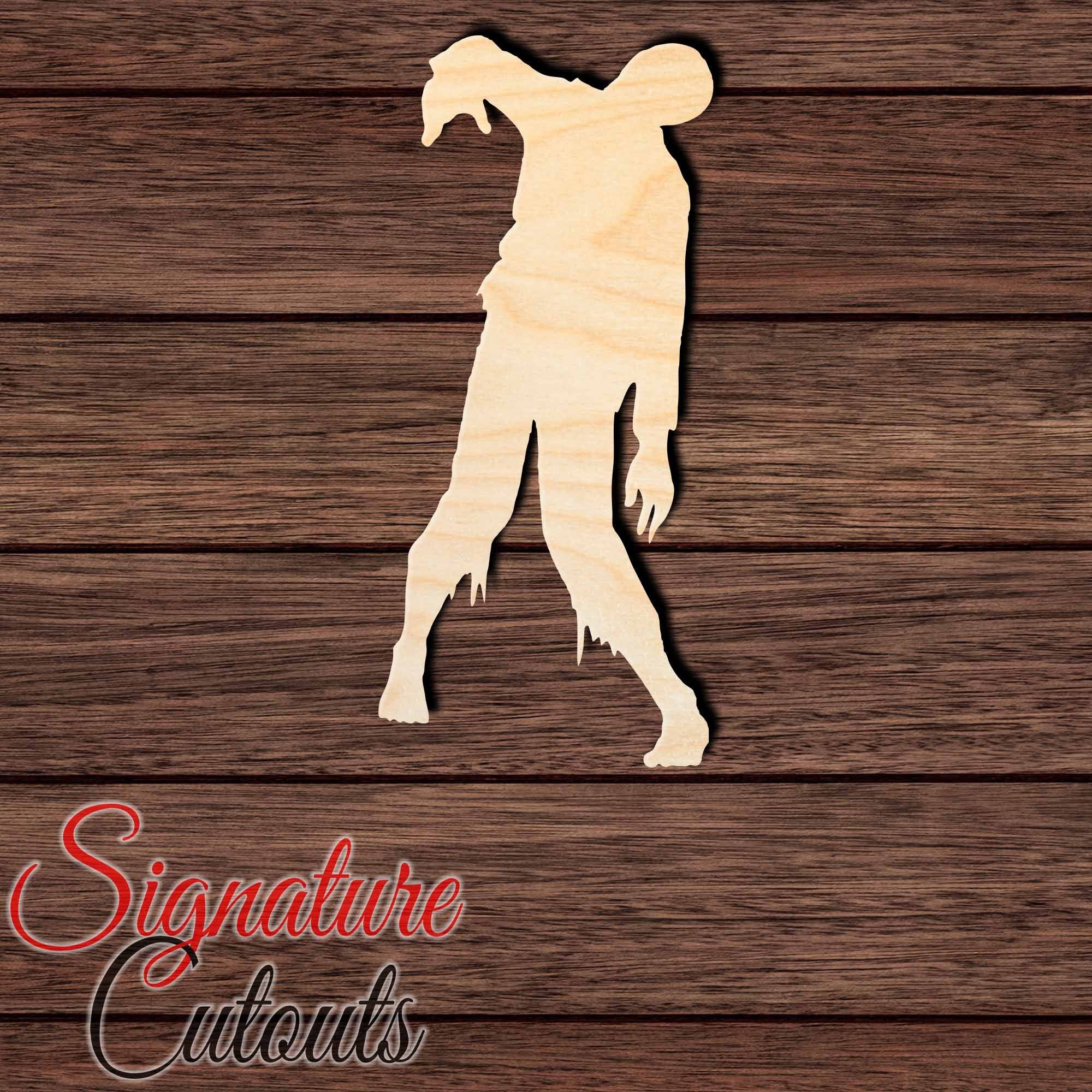 Zombie 002 Shape Cutout - Signature Cutouts