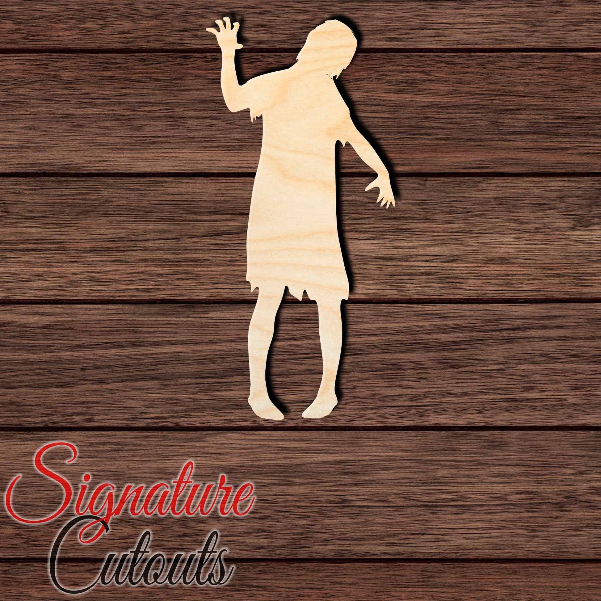 Zombie 011 Shape Cutout - Signature Cutouts