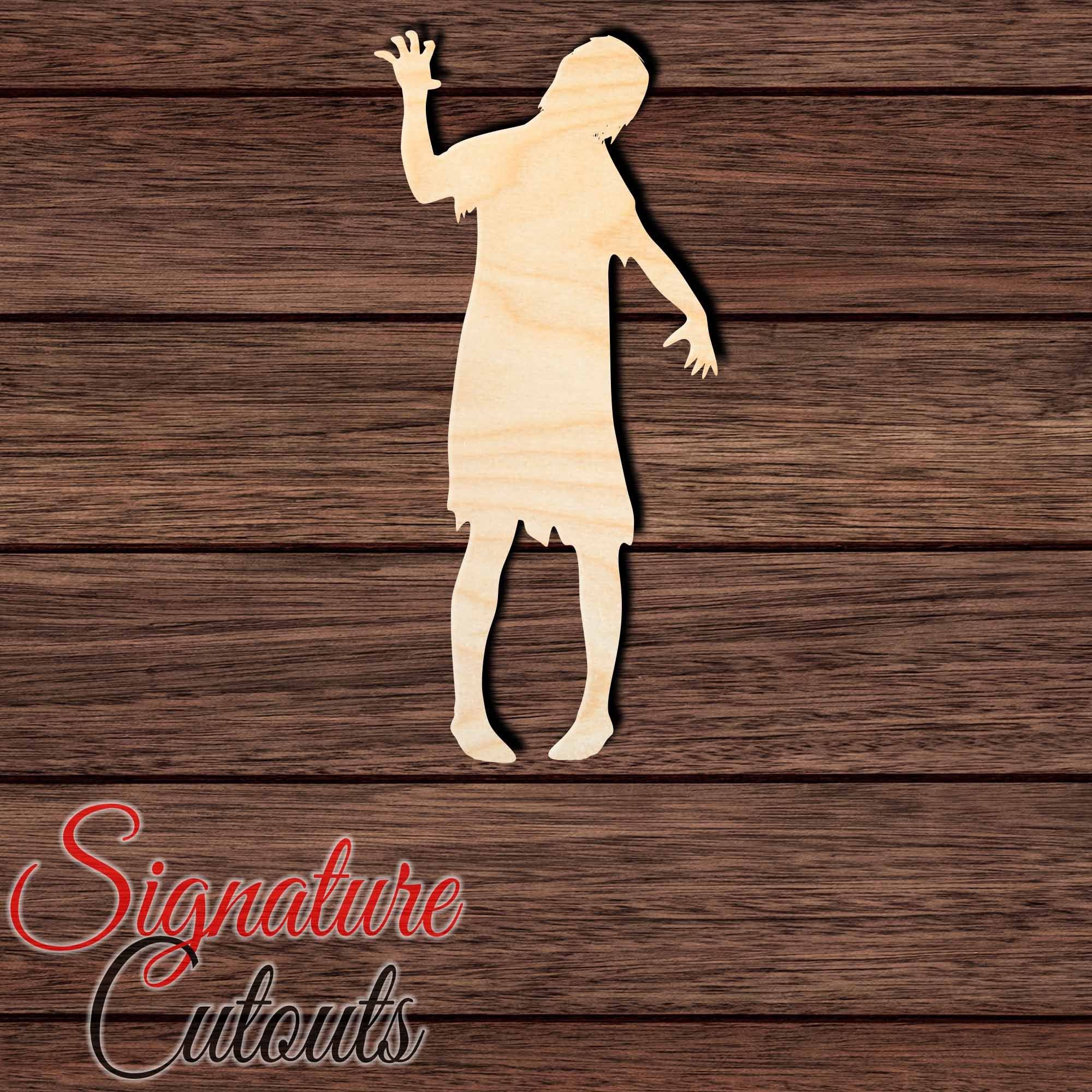 Zombie 011 Shape Cutout - Signature Cutouts